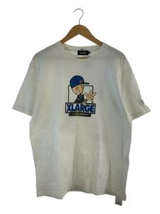 X-LARGE◆Tシャツ/L/コットン/WHT/無地/101212011069