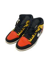 NIKE◆ハイカットスニーカー/28cm/マルチカラー/852542-087/AIR JORDAN 1 MID SE ROSWEL_画像2