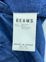 BEAMS◆デニム2プリーツショーツ11-25-2180-803//ショートパンツ/S/コットン/インディゴ_画像5