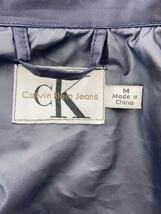 CK Calvin Klein◆Calvin Klein Jeans/OLD/ナイロンジャケット/M/ナイロン/NVY_画像3