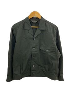 ESSAY◆ジャケット/2/コットン/BLK/無地/ES16SH-03/FLIGHT SHIRT JACKET