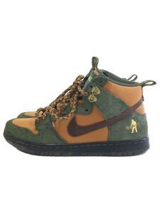 NIKE◆ハイカットスニーカー/US8/CML/ナイロン/DO6119-300/SB DUNK HIGH PRO QS/箱有