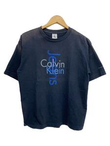 Calvin Klein◆Tシャツ/L/コットン/BLK