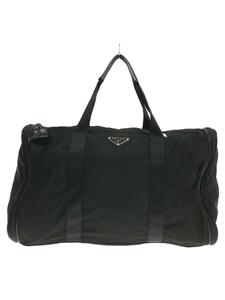 PRADA◆ボストンバッグ/ナイロン/BLK