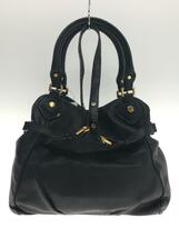 MARC BY MARC JACOBS◆トートバッグ/レザー/BLK_画像3