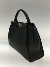 FENDI◆2way/ピーカブー/セレリア/ショルダーバッグ/レザー/GRY/無地/8BN290-Q0J_画像2