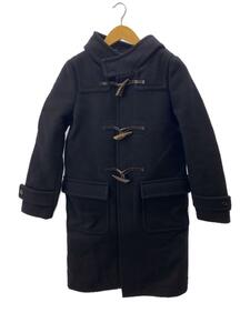 Hyke ◆ Duffel Coat/2/Wool/Nvy/Plain/182-17158