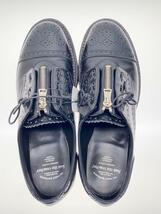 foot the coacher◆シューズ/UK8.5/ブラック/レザー/FTC1734005/フットザコーチャー_画像3