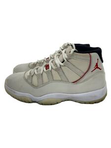 NIKE◆AIR JORDAN 11 RETRO/エアジョーダンレトロ/アイボリー/378037-016/26cm/IVO