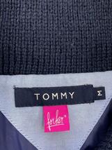 TOMMY HILFIGER◆ジップアップニットジャケット/スター・ノルディック柄/M/アクリル/NVY/23-4331201-040_画像3