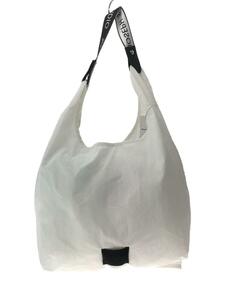 JOSEPH◆JOSEPH STUDIO 2WAY ECO BAG/トートバッグ/ナイロン/WHT/汚れアリ