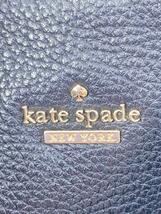 kate spade new york◆トートバッグ/レザー/BLK/PXRU8396_画像5