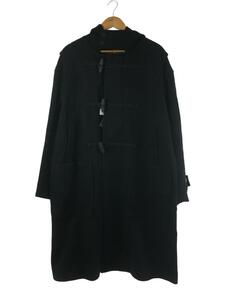 UNIQLO◆+J/オーバーサイズダッフルコート/L/-/BLK/無地/311-446358