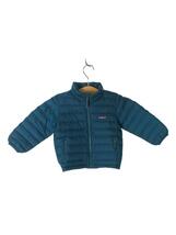 patagonia◆ジャケット/90cm/ナイロン/BLU/無地/袖破れ有り_画像1