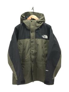 THE NORTH FACE◆ザノースフェイス/NP62236/マウンテンライトジャケット/M/ナイロン/カーキ/無地