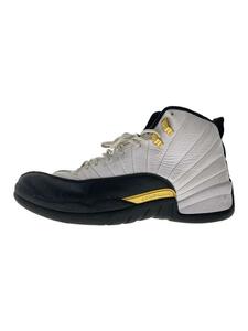 NIKE◆AIR JORDAN 12 RETRO_エア ジョーダン 12 レトロ/29cm/WHT/レザー