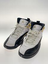 NIKE◆AIR JORDAN 12 RETRO_エア ジョーダン 12 レトロ/29cm/WHT/レザー_画像2