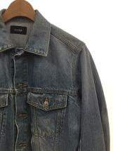 soduk◆slit cut denim jacket/Gジャン/アウター/FREE/デニム/IDG/0421030203_画像7