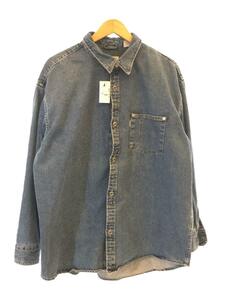 Levi’s◆長袖シャツ/L/コットン/IDG/無地/PC9-A3404-0000