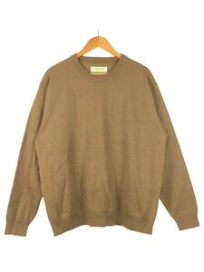 B:MING by BEAMS◆SIMPLE YET 12ゲージリサイクルコットン クルーネックニット/セーター(厚手)/L/コットン/BEG