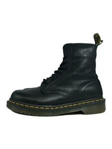 Dr.Martens◆レースアップブーツ/UK5/BLK/レザー/8ホール