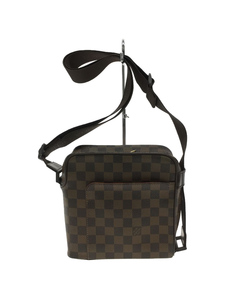 LOUIS VUITTON◆オラフPM_ダミエ・エベヌ_BRW/PVC/BRW/N41442