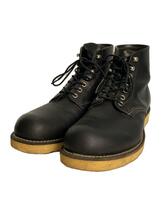 RED WING◆ブーツ/US8/BLK/レザー/8165/6inch CLASSIC PLAIN TOE●_画像2