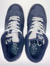 NIKE◆SB DUNK LOW TRD QS/ダンクロー/ネイビー/883232-442/27.5cm/NVY_画像3