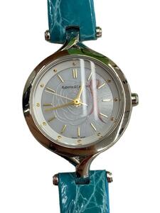 Roberta di Camerino* solar wristwatch / analogue / leather /WHT/BLU/RC-7052