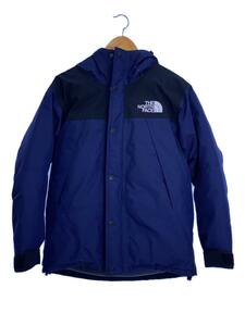 THE NORTH FACE◆Mountain Down Jacket/マウンテンダウンジャケット/S/ナイロン/NVY/無地/ND91930