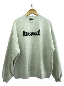 THRASHER◆スウェット/S/コットン/GRY/プリント/PBM23AW28TH