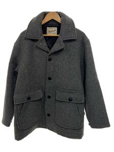 Woolrich◆コート/S/ウール/GRY/無地/UWG37C