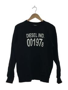 DIESEL◆スウェット/S/コットン/BLK