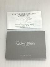 Calvin Klein◆クォーツ腕時計/アナログ/レザー/SLV/WHT/カルバンクライン_画像8