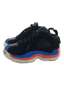 FILA◆ハイカットスニーカー/26cm/ブラック/スウェード