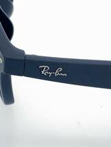 Ray-Ban◆サングラス/ウェリントン/プラスチック/BLK/BLK/メンズ/RB2132-F_画像4