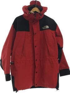 THE NORTH FACE◆MOUNTAIN GUIDE JACKET/LL/ゴアテックス/RED/無地