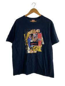 Supreme◆Tシャツ/L/ポリエステル/NVY/総柄