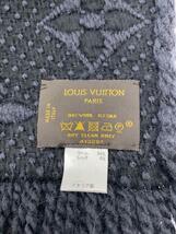 LOUIS VUITTON◆マフラー/ウール/GRY/総柄/レディース/413287_画像2