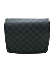 LOUIS VUITTON◆トゥルース・サスペンダブル_ダミエ・グラフィット/N41419/ポーチ/ブラック