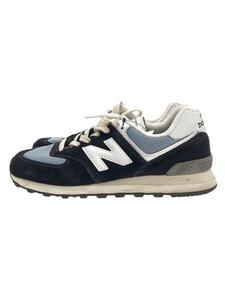 NEW BALANCE◆ローカットスニーカー/26.5cm/BLK/コットン/ML574HF2