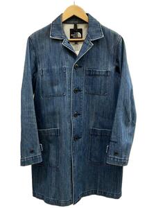 THE NORTH FACE◆WIND STOPPER DENIM SHOP COAT_ウィンドストッパーデニムショップコート/M/デニム/