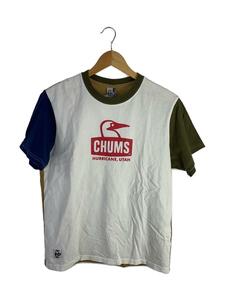 CHUMS◆Tシャツ/M/コットン/WHT/CH01-1834