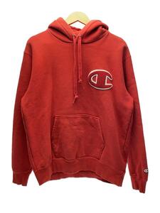 Champion◆パーカー/ビッグロゴ/XL/コットン/RED/C3-L119