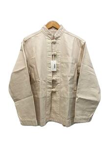 EVCON◆ジャケット/3/コットン/CRM/213-91401/DENIM KUNG FU JACKET/タグ付属