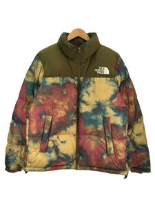 THE NORTH FACE◆NOVELTY NUPTSE JACKET_ノベルティ ヌプシ ジャケット/L/ナイロン/KHK