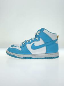 NIKE◆DUNK HI RETRO_ダンク ハイ レトロ/26cm/BLU/履きシワ 使用感有