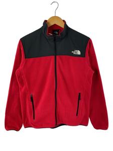 THE NORTH FACE◆MOUNTAIN VERSA MICRO JACKET/フリースジャケット/M/ポリエステル/RED/NL21404