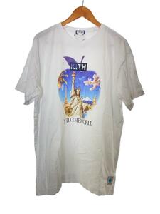 KITH◆Tシャツ/XL/コットン/ホワイト/KHM031271