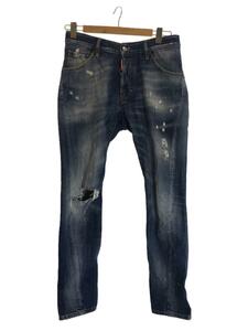 DSQUARED2◆CLASSIC KENNY TWIST JEAN/ボトム/44/ダメーシデニムパンツ/IDG/S74LA0791